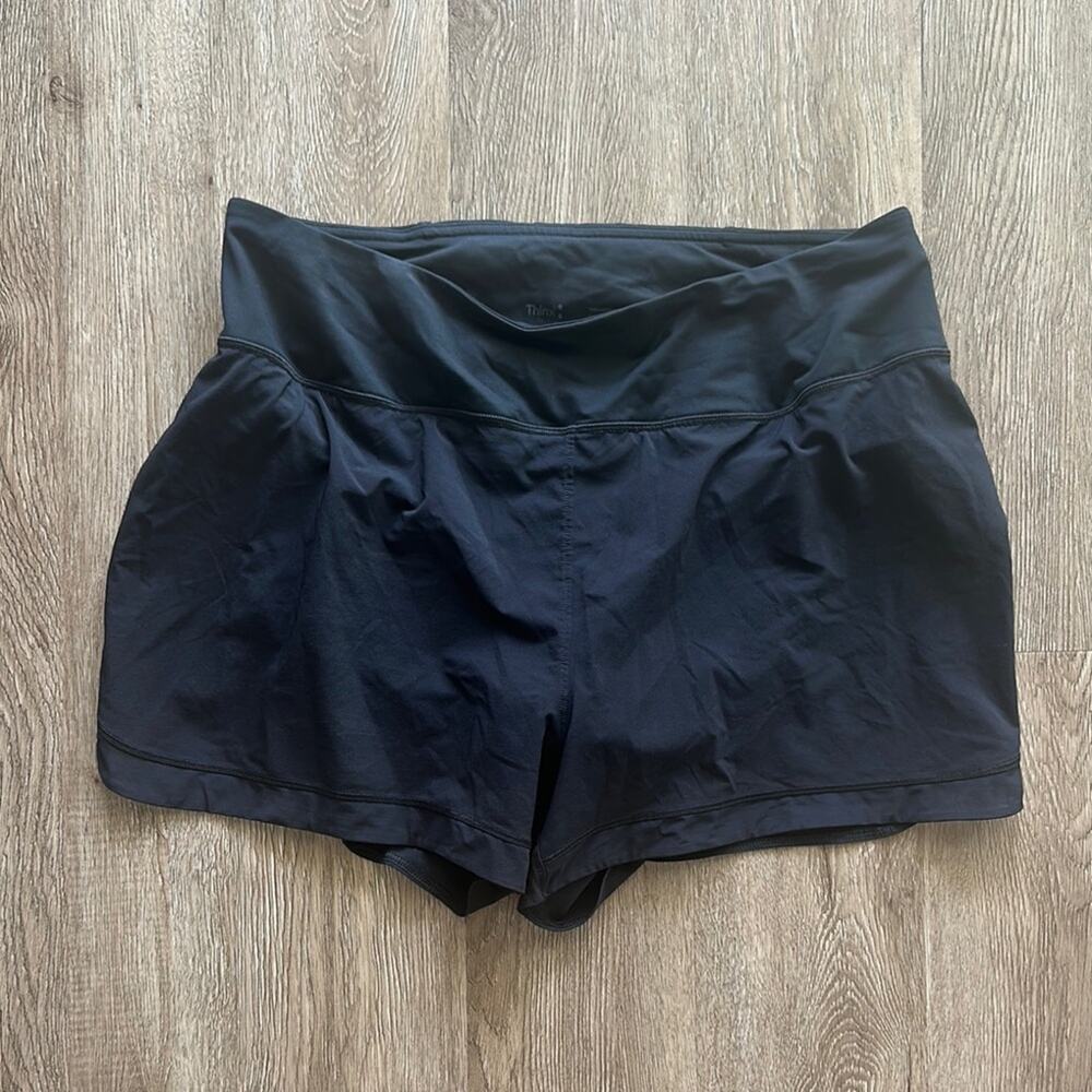 THINX Training Super Athletic Shorts Black Size XL